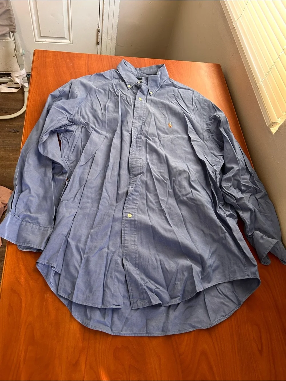 Ralph Lauren Light Blue Oxford Button-Down Shirt
